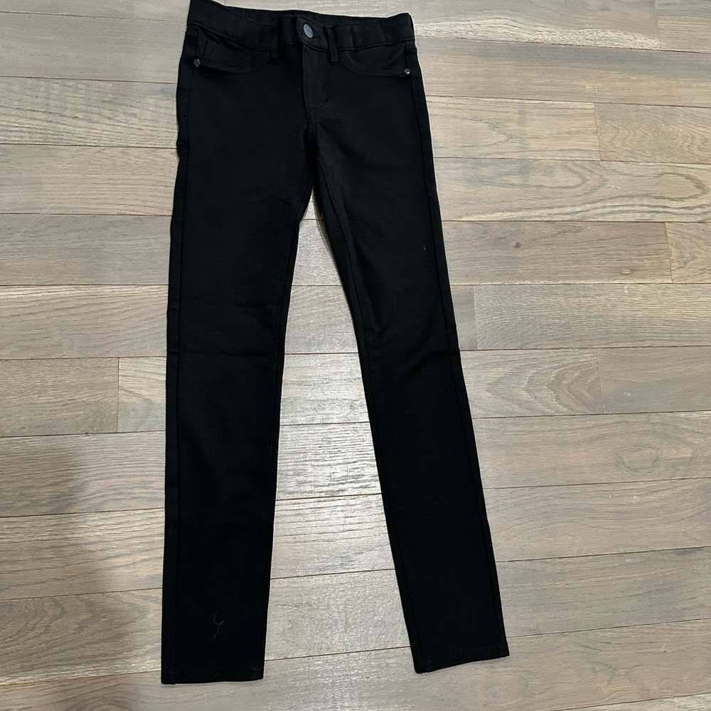 Joe's Jeans Kids Black Slim Straight Jeans - Solid Black